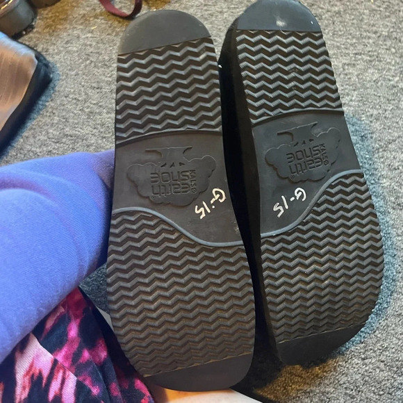 KALSO Earth Faroe Lokah Negative Heel Suede Shoes - Black, size mens 10 - Picture 4 of 6